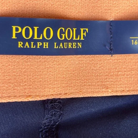 Polo Ralph Lauren Golf Women’s Orange Paisley Moisture Wicking A-Line Skort Sz M